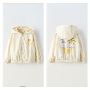 NWT Zara organic cotton printed jacket 4Y (3-4Y)